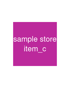 sample store item_c